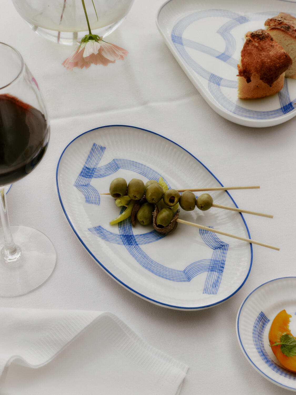 Motif asiet - 23,5 cm